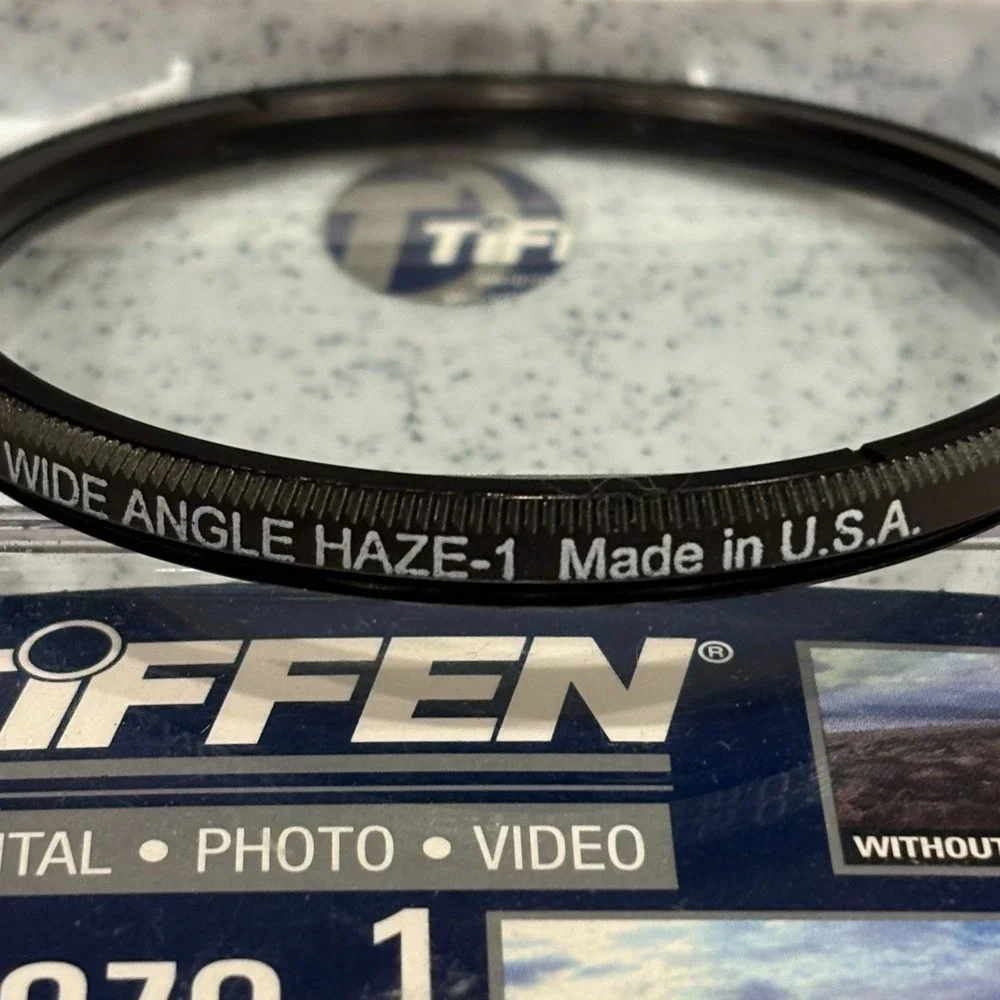 Tiffen 67mm Wide Angle Haze-1 UV Filter Wide Angle Made in USA‎